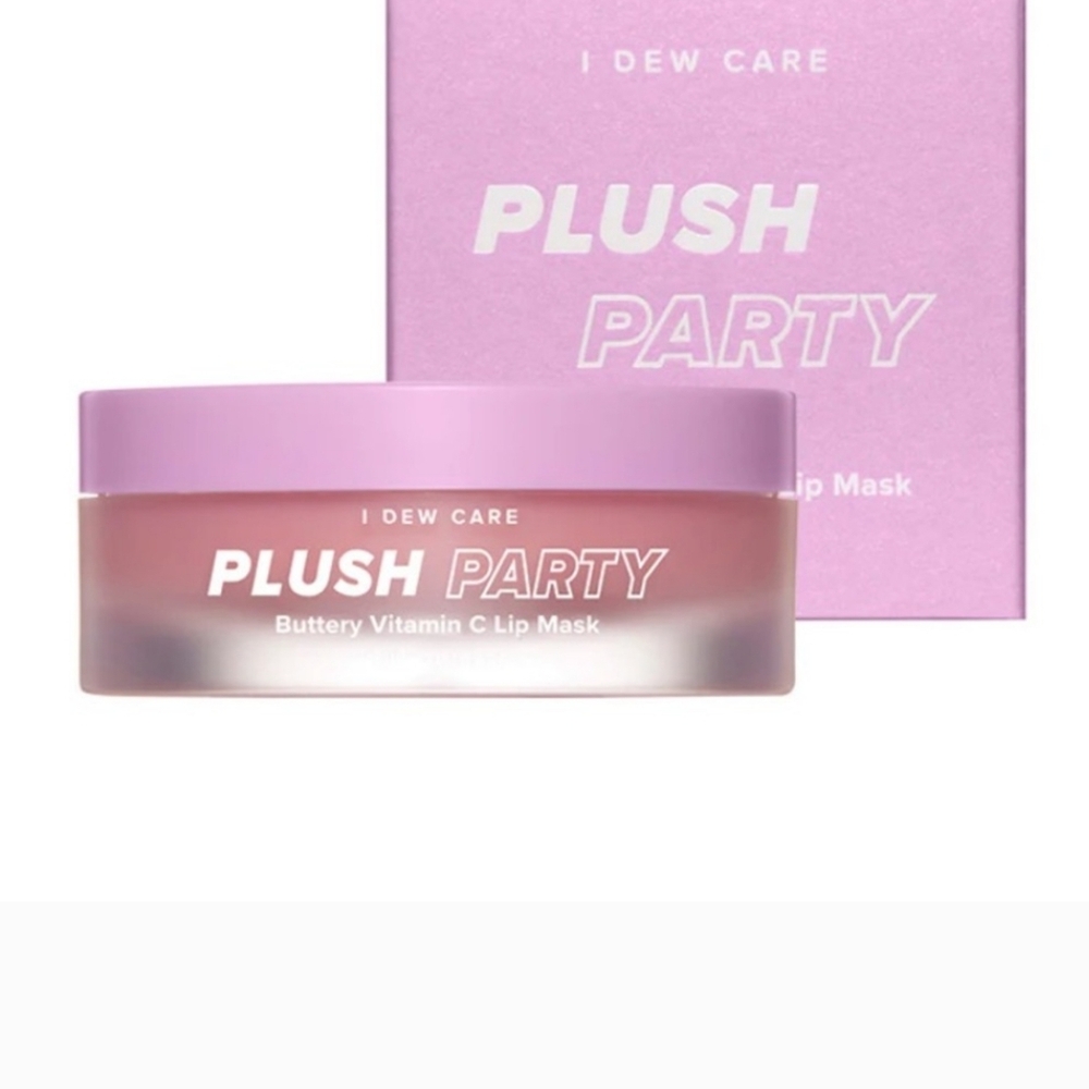 I Dew Care Plush Party Lip Mask - Pink